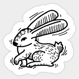 Rabbit Sticker